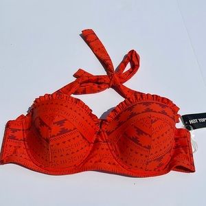 Disney Moana Halter Top Tafiti underwire bathing suit top Size Large | A-49